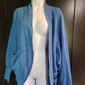 Lularoe Blue Tracy Cocoon Cardigan Top Sz M